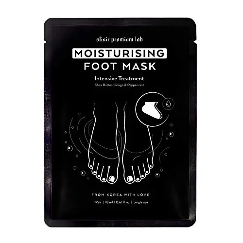 Moisturizing Foot Mask (1 Pack) - Hydrating Socks for Women & Men - Spa Feet Treatment Booties - Best Korean Moisturizer for Dry Heel Moisturizing Foot Mask (1 Pack) - Hydrating Socks for Women & Men - Spa Feet Treatment Booties - Best Korean Moisturizer for Dry Heel