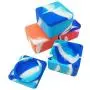 Silicone Container Nonstick Wax Box 37ml Containers Unbreakable Big Square Food Grade Storage Jars Dab Concentrate Oil Holder (2)