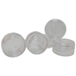 Made in Taiwan Empty Plastic Mini Storage Jar (Pack of 10)