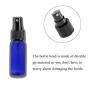12 Stück Sprayflaschen Füllflaschen Farbverlauf-Flasche Leere Behälter Besprühflasche 30ml Blau für Gesicht