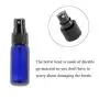 12Pcs Spray Bottle Refill Bottle Shading Subdivision Bottle Empty Container Misting 30ml Blue for Face