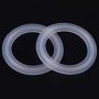Silicone sealing Gasket,Silicone Gasket Fittings 10pcs/set 1.5" Sanitary Clamp Ferrule Silicone Sealing Gasket Ring Washer