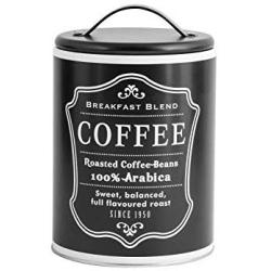 H&H Silver Sugar Tin Jar, 11XH18cm, s