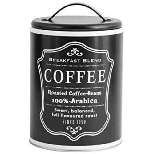 H&H Silver Sugar Tin Jar, 11XH18cm, s