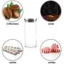 Bouteille en verre 1000 ml pour café, thé, pâtes, biscuits, bonbons, avec couvercle en acier inoxydable. Bouteille en verre 1000 ml pour café, thé, pâtes, biscuits, bonbons, avec couvercle en acier inoxydable.