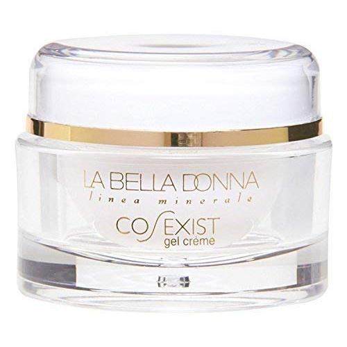 La Bella Donna CO-EXIST Anti-Aging Face Gel Creme (2 OZ.) - Aqueous Extract of Green Tea, Sodium Hyaluronate, Pentapetide-3, Retinol. Day and Night Moisturizing Gel Cream