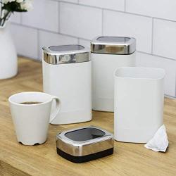 Morphy Richards Kitchen Storage Canisters, Special Edition, Sand, Set of 3