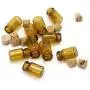 10Pcs/Lot Small Mini Brown Empty Glass Wishing Bottle Vials Jars Container Tiny Drifting Message Bottles For Wedding Holiday 10Pcs/Lot Small Mini Brown Empty Glass Wishing Bottle Vials Jars Container Tiny Drifting Message Bottles For Wedding Holiday