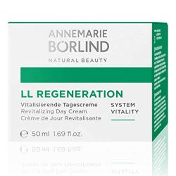 ANNEMARIE BÖRLIND - LL REGENERATION Revitalizing Day Cream - Natural Vitamin C E and Retinol Anti Aging Face Cream for Visibly Firmer and Wrinkle Free Skin - Step 3 of 5 - 1.69 Fl Oz.