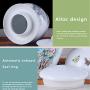 Food Jars & Crocks Kimchi jar,double cover ceramic jar,pickled sauerkraut kimchi pickled egg jar,home pickled pepper jar,salted duck egg jar (Color : White, Size : 212128cm)