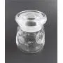 IncisoArt Hand Etched Vibe Storage Jar Sandblasted (Sand Carved) Glass Handmade USA Custom (4.5 Ounce (133ml), Sun Moon Shooting Stars Planets)