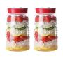 Glass Sealed Jars, Moisture-Proof Kitchen Food Containers, Storage Of Coffee Beans/Cereals/Oatmeal