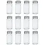 Tundalaya: Set of 12 Glass Spice Jars, French Square, 4 ounces | Includes Shaker Tops and Lids (Perfect for DIY, Organization Projects, Homemade Spices, Pantry Projects and Gifting), Clear Tundalaya: Set of 12 Glass Spice Jars, French Square, 4 ounces | Includes Shaker Tops and Lids (Perfect for DIY, Organization Projects, Homemade Spices, Pantry Projects and Gifting), Clear