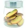 Home Expression 3 Piece Small Glass Canister Set Home Expression 3 Piece Small Glass Canister Set