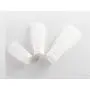 6er Set (100ml /3,4oz) Klare, Nachfüllbare Plastik-Soft-Tube-Squeeze-Behälter Make-up-Behälter für Shampoo, Gesichtsreiniger, Körpercreme, Badezusätze – Umkehrbare, Split-Behälter.