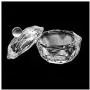 1pc Crystal Glass Jar With Lid Acrylic Bottles Kitchen Spice Cup Container Makeup Powder Nail Cups Dish Bowl,Transparent 1pc Crystal Glass Jar With Lid Acrylic Bottles Kitchen Spice Cup Container Makeup Powder Nail Cups Dish Bowl,Transparent