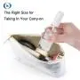 Bouteilles Vaporisatrices en Verre Clair de 2oz pour Huiles Essentielles, Petite Bouteille avec Pulvérisateur Plastique - Jeu de 3 Bouteilles Vaporisatrices en Verre Clair de 2oz pour Huiles Essentielles, Petite Bouteille avec Pulvérisateur Plastique - Jeu de 3