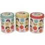 dotcomgiftshop Mid Century Poppy Design Set Of Tea Coffee Sugar Tins by dotcomgiftshop dotcomgiftshop Mid Century Poppy Design Set Of Tea Coffee Sugar Tins by dotcomgiftshop