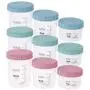 XISAOK Kitchen Plastic Food Cereal Grain Storage Box Containers Transparent Sealed Tank Color Randomly Style Randomly XISAOK Kitchen Plastic Food Cereal Grain Storage Box Containers Transparent Sealed Tank Color Randomly Style Randomly