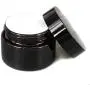 2 Jars en Verre Remplissables 50ml/50g Marron avec Récipients et Bouchons Noirs pour Crème Faciale, Baume à Lèvres, Contenant de Stockage pour Huiles Essentielles, Crème, Lotion (50ml) 2 Jars en Verre Remplissables 50ml/50g Marron avec Récipients et Bouchons Noirs pour Crème Faciale, Baume à Lèvres, Contenant de Stockage pour Huiles Essentielles, Crème, Lotion (50ml)