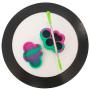SZBS A Set Silicone Container Round Mat 22ml Cloud Shape Container Wax Oil Container Concentrate Storage Container Wax Silicone Jar With a Metal Rod (1)