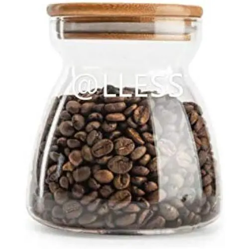 LLESS Sealed Glass Jar Tea Dried Fruit Flower Tea Coffee Storage Tank Flavored Food Storage Tank LLESS Sealed Glass Jar Tea Dried Fruit Flower Tea Coffee Storage Tank Flavored Food Storage Tank