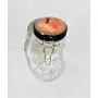 25 Home Decor New 8""Fright This Way Witch on her Broom Air Tight Ceramic Hinged Lid & Glass Canister Storage Jar 25 Home Decor New 8""Fright This Way Witch on her Broom Air Tight Ceramic Hinged Lid & Glass Canister Storage Jar