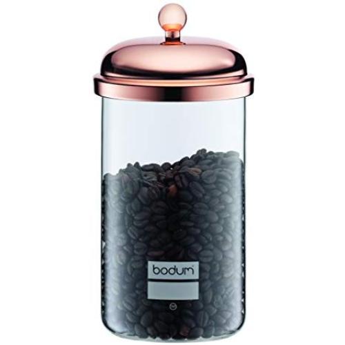 Bodum 11654-18S Chambord Classic Storage Jar, 34 oz, Copper