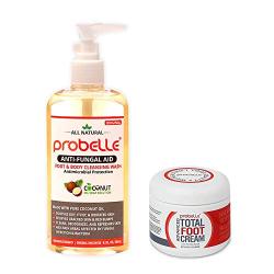 Probelle Foot Skin Care Maintenance Set - Hydrates Feet, Deodorizes Skin, Softens Calluses and Corns, Bundle