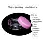 Tiny Sample Containers 3 Gram 3 ML Sample Jars 75pcs Makeup Sample Containers with Lids (pink)