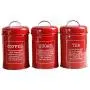 Bouteille de conservation alimentaire Homozy - Bouteille de conservation alimentaire avec couvercle métallique étanche, kit de bocaux de conservation alimentaire pour la maison et la cuisine, idéal pour le café, le sucre, le thé - Rouge Bouteille de conservation alimentaire Homozy - Bouteille de conservation alimentaire avec couvercle métallique étanche, kit de bocaux de conservation alimentaire pour la maison et la cuisine, idéal pour le café, le sucre, le thé - Rouge