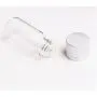 12pcs Bouteilles d'Échantillon en Verre Transparent 10ml/10G Argent + Or Couleur pour Cosmétiques, Parfums, Voyage, Huiles Essentielles, Poudres, Crèmes, Pommades, Graisses, Eau – Contenants, Tubes.