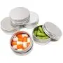 24 Boîtes Métalliques Aluminium Rondes 1/2 oz avec Couvercle à Vis pour Stockage et Fabrication de Bougies 24 Boîtes Métalliques Aluminium Rondes 1/2 oz avec Couvercle à Vis pour Stockage et Fabrication de Bougies