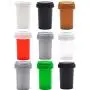 Warmshine 9 Stück 75ml Versiegelte Jar Vial Behälter Cannabis Lagerung Stash Jar Feuchtigkeitsdichter Wassertest Pill Bottle Case Box