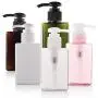 100ml / 3.3oz Refillable Empty Plastic Pump Bottles Jars Set for Makeup Cosmetic Bath Shower Shampoo Hair-Conditioner Toiletries Liquid Containers Bathroom Accessory Set (White) 100ml / 3.3oz Refillable Empty Plastic Pump Bottles Jars Set for Makeup Cosmetic Bath Shower Shampoo Hair-Conditioner Toiletries Liquid Containers Bathroom Accessory Set (White)