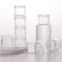100 Pieces Empty Clear Plastic Sample Containers 20g Cream Jars Leak Proof Travel Toiletries Containers 100 Pieces Empty Clear Plastic Sample Containers 20g Cream Jars Leak Proof Travel Toiletries Containers