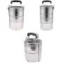 Organisateurs Thermiques en Acier Inox JoyMerit – 3 Tailles – 2 Niveaux Organisateurs Thermiques en Acier Inox JoyMerit – 3 Tailles – 2 Niveaux