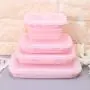 Kitchen Food Storage Jar Airtight Food Storage Silicone Food Portable Lunch Box Bowl Bento Boxes Folding Collapsible Storage (500ml) (Color : 350ml) Kitchen Food Storage Jar Airtight Food Storage Silicone Food Portable Lunch Box Bowl Bento Boxes Folding Collapsible Storage (500ml) (Color : 350ml)