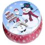 Amosfun Weihnachts-Cookie- und Süßigkeitenbehälter, Weihnachts-Kerzen-Dosen, Metall-Dosen für DIY Kerzenherstellung