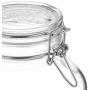 Bormioli Rocco Fido Square Clear Jar, 101.50-Ounce