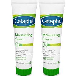 Cetaphil Moisturizing Cream for Dry/Sensitive Skin 3 oz (Pack of 2)