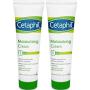 Cetaphil Moisturizing Cream for Dry/Sensitive Skin 3 oz (Pack of 2)