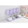 Removable and easy to clean with cover Seasoning b Spice Container Seasoning Box Set Spice Canister Condiment Jar Food Storage Container Spice Jar Kitchen Cruet With Lid Spoon Kitchen Utensils 4pcs Se Removable and easy to clean with cover Seasoning b Spice Container Seasoning Box Set Spice Canister Condiment Jar Food Storage Container Spice Jar Kitchen Cruet With Lid Spoon Kitchen Utensils 4pcs Se