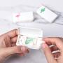 Portable Three Grid Small Pill Box Mini Travel Pill Storage Box Drug Dispensing Pillbox For Home,4