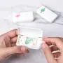 Portable Three Grid Small Pill Box Mini Travel Pill Storage Box Drug Dispensing Pillbox For Home,4 Portable Three Grid Small Pill Box Mini Travel Pill Storage Box Drug Dispensing Pillbox For Home,4