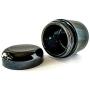Stash Jar 120ml Quarter Oz Herb Container - UV Wide Mouth Glass Reusable Keep Fresh