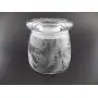 Bouteille de stockage IncisoArt gravée à la main, sablée (sculptée dans le sable), verre, fabriquée aux États-Unis, personnalisée (Loup hurlant, Lune, forêt, montagnes, 362ml) Bouteille de stockage IncisoArt gravée à la main, sablée (sculptée dans le sable), verre, fabriquée aux États-Unis, personnalisée (Loup hurlant, Lune, forêt, montagnes, 362ml)