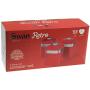 Swan SWKA1020RN Set of 3 Retro Storage Canisters, Red