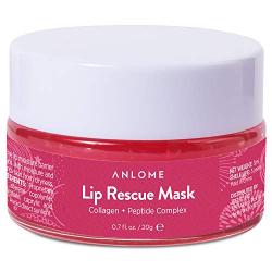 ANLOME Collagen Lip Sleep Mask, Lip Rescue Peptide Complex - Supplies Your Lips with Moisture, Nutrition, Softening, Fades Fine Lines