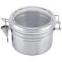 HOBULL Portable Travel Tea Caddy Organizer Coffee Container Kitchen Vacuum Sealed Storage Jar for Sugar Tea Bean Container